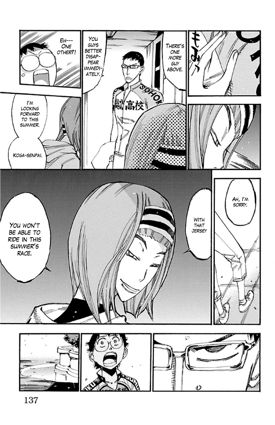 Yowamushi Pedal Chapter 293 page 19 - Chapter 293: Fingertips