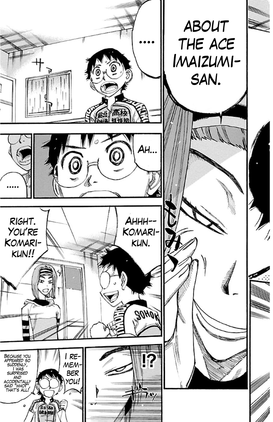 Yowamushi Pedal Chapter 293 page 5 - Chapter 293: Fingertips
