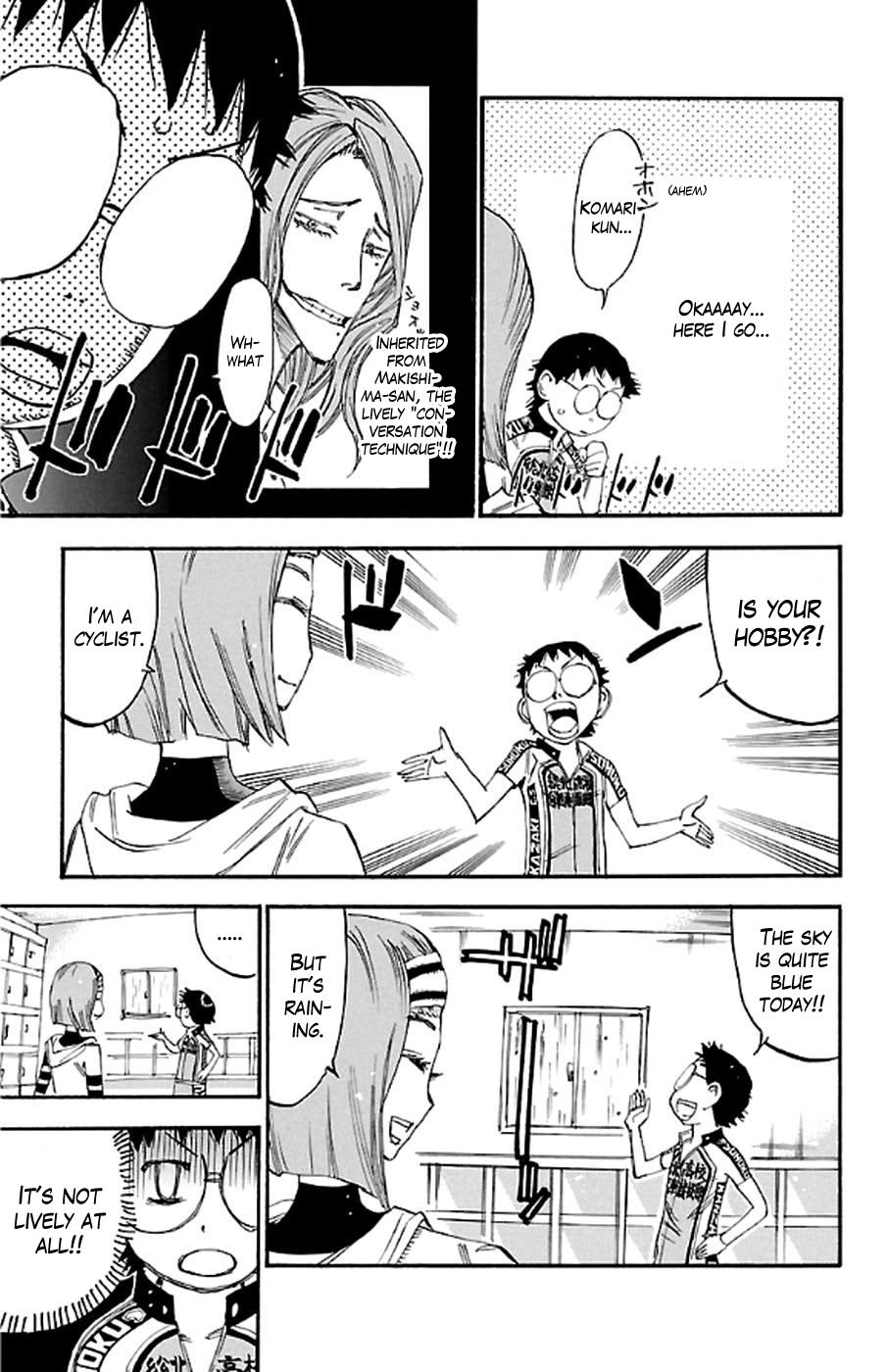 Yowamushi Pedal Chapter 293 page 7 - Chapter 293: Fingertips