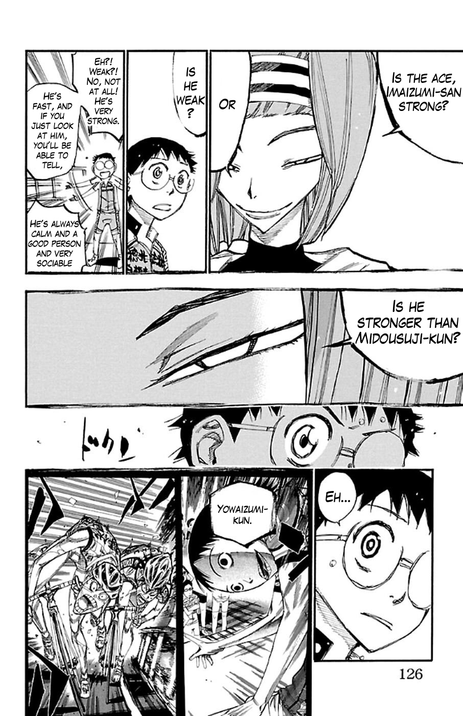 Yowamushi Pedal Chapter 293 page 8 - Chapter 293: Fingertips