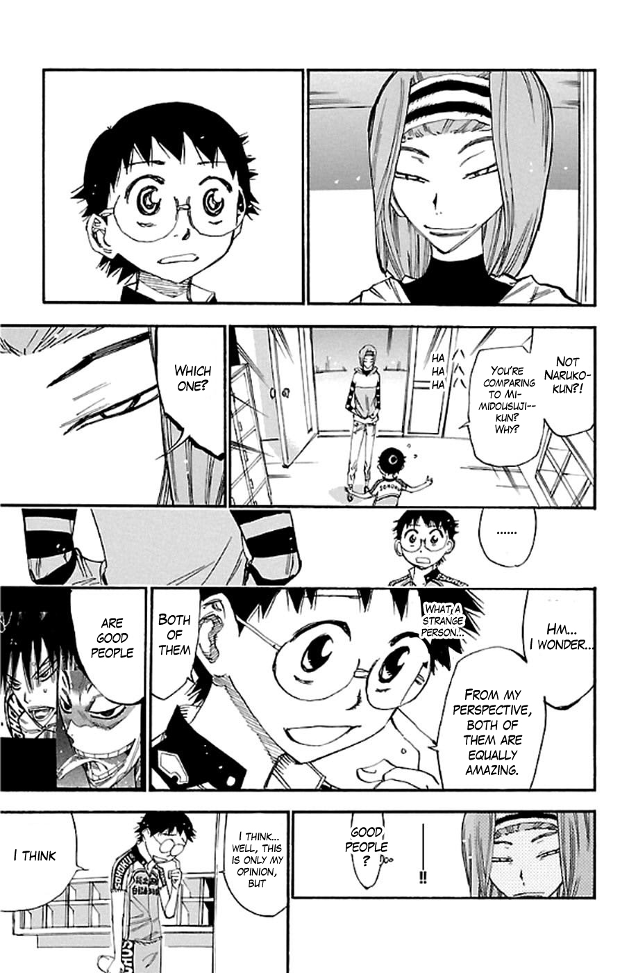Yowamushi Pedal Chapter 293 page 9 - Chapter 293: Fingertips