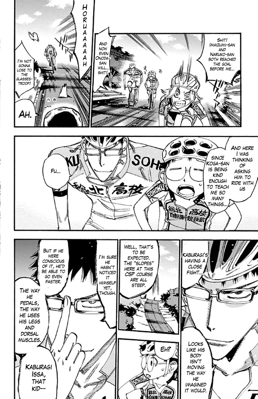Yowamushi Pedal Chapter 294 page 12 - Chapter 294: 1000 KM!