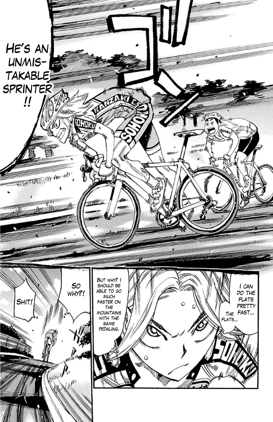 Yowamushi Pedal Chapter 294 page 13 - Chapter 294: 1000 KM!