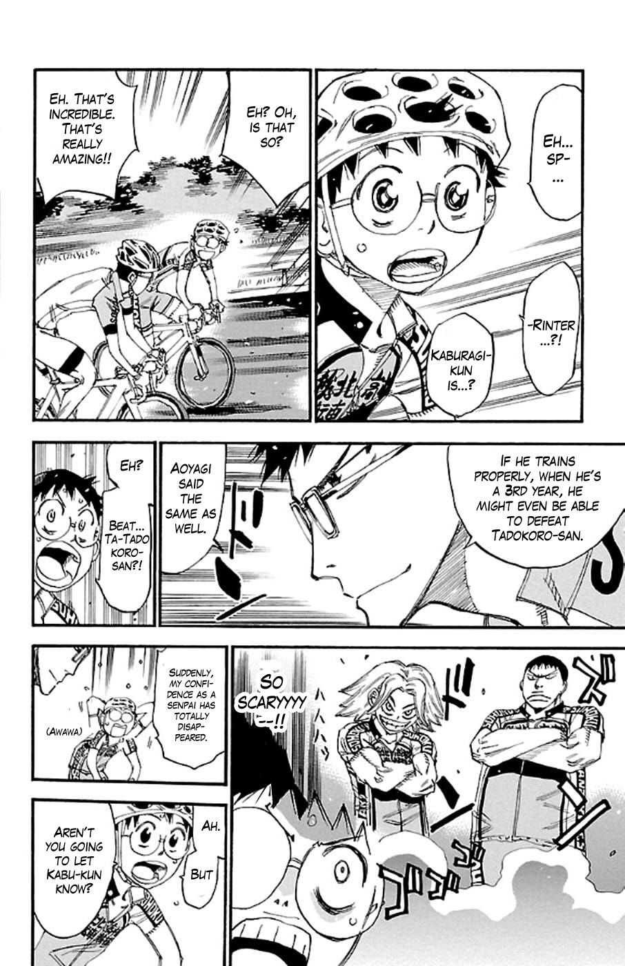 Yowamushi Pedal Chapter 294 page 14 - Chapter 294: 1000 KM!