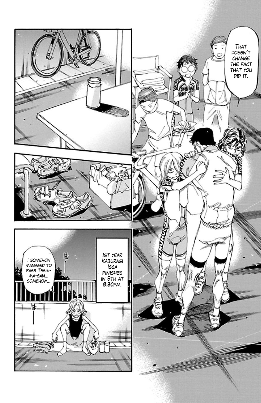 Yowamushi Pedal Chapter 294 page 18 - Chapter 294: 1000 KM!