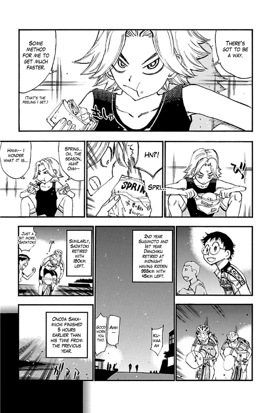 Yowamushi Pedal Chapter 294 page 19 - Chapter 294: 1000 KM!