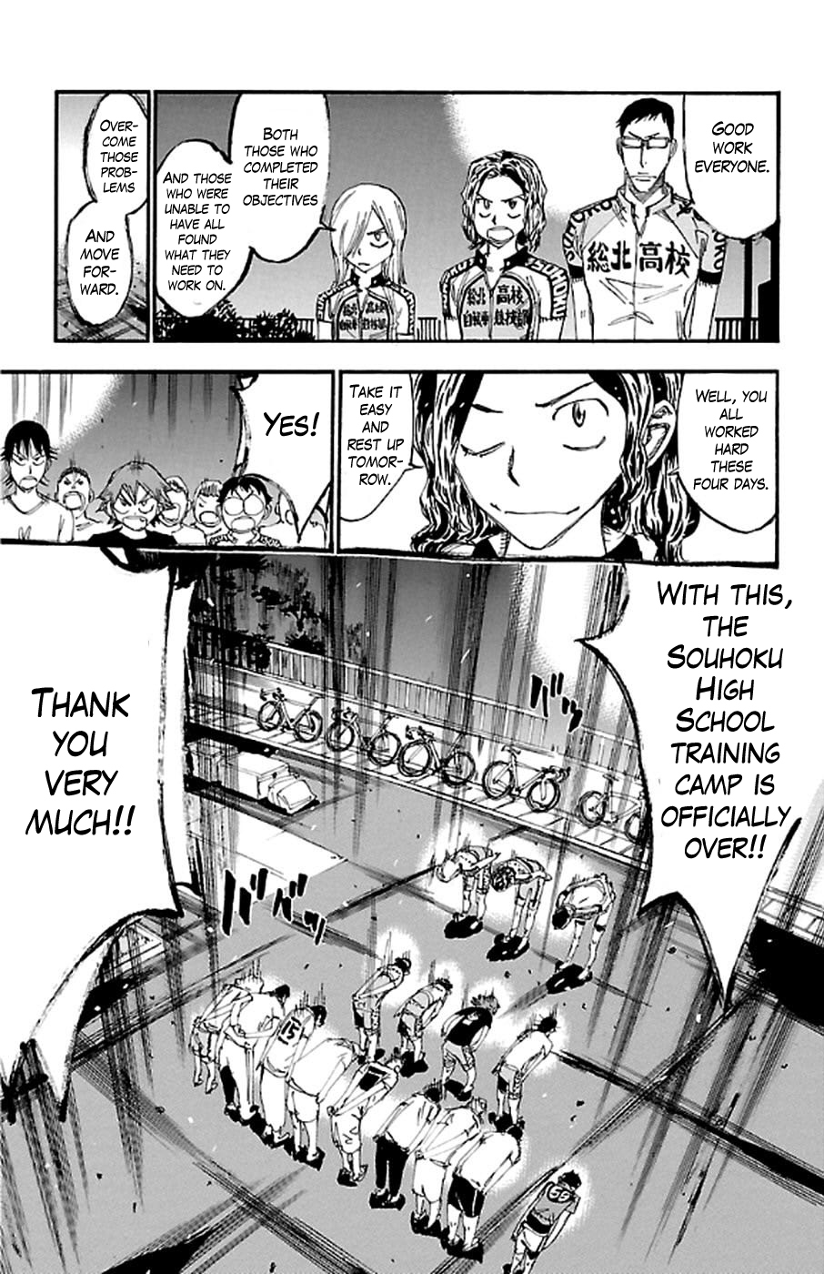 Yowamushi Pedal Chapter 294 page 21 - Chapter 294: 1000 KM!