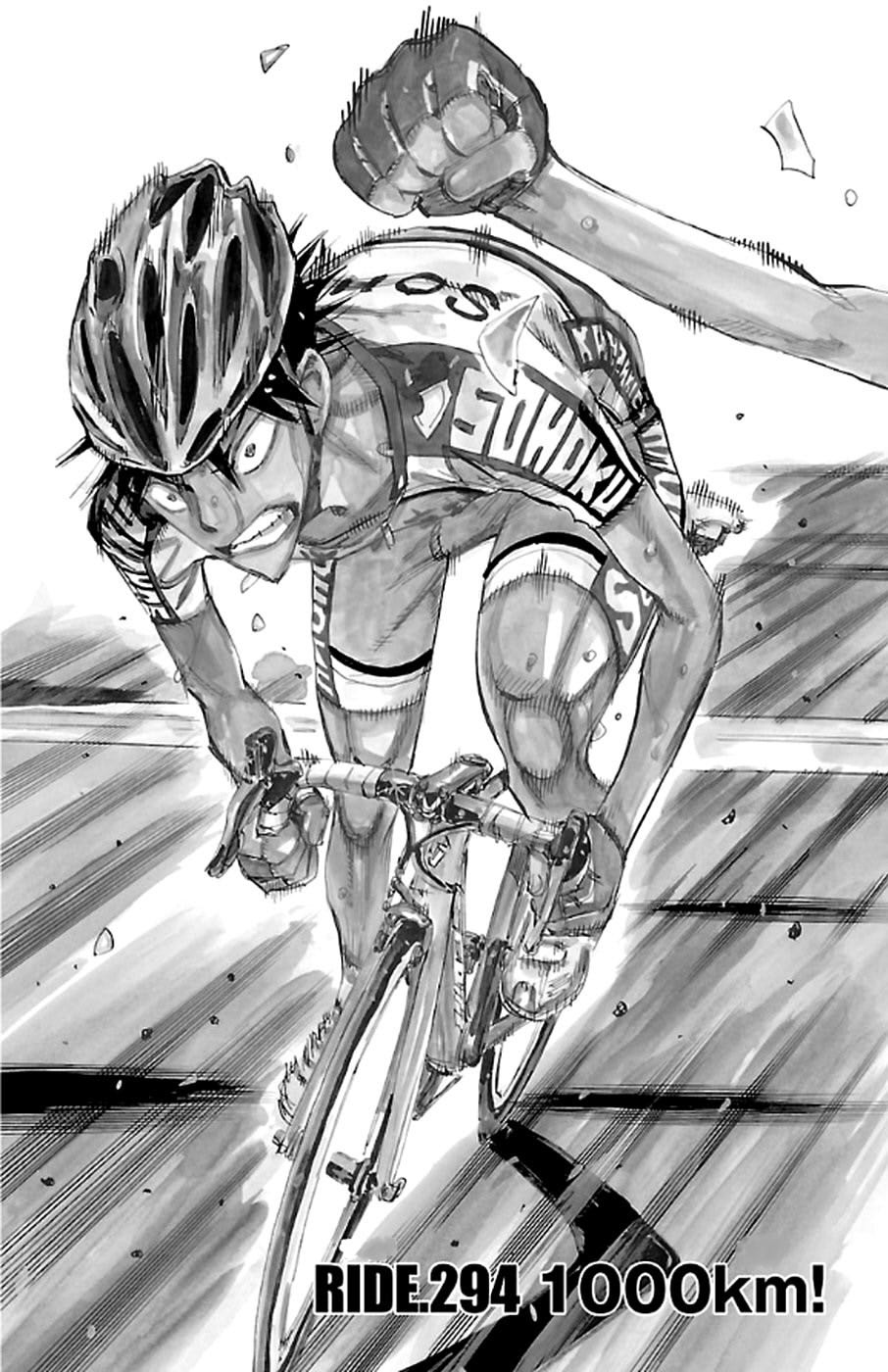 Yowamushi Pedal Chapter 294 page 3 - Chapter 294: 1000 KM!