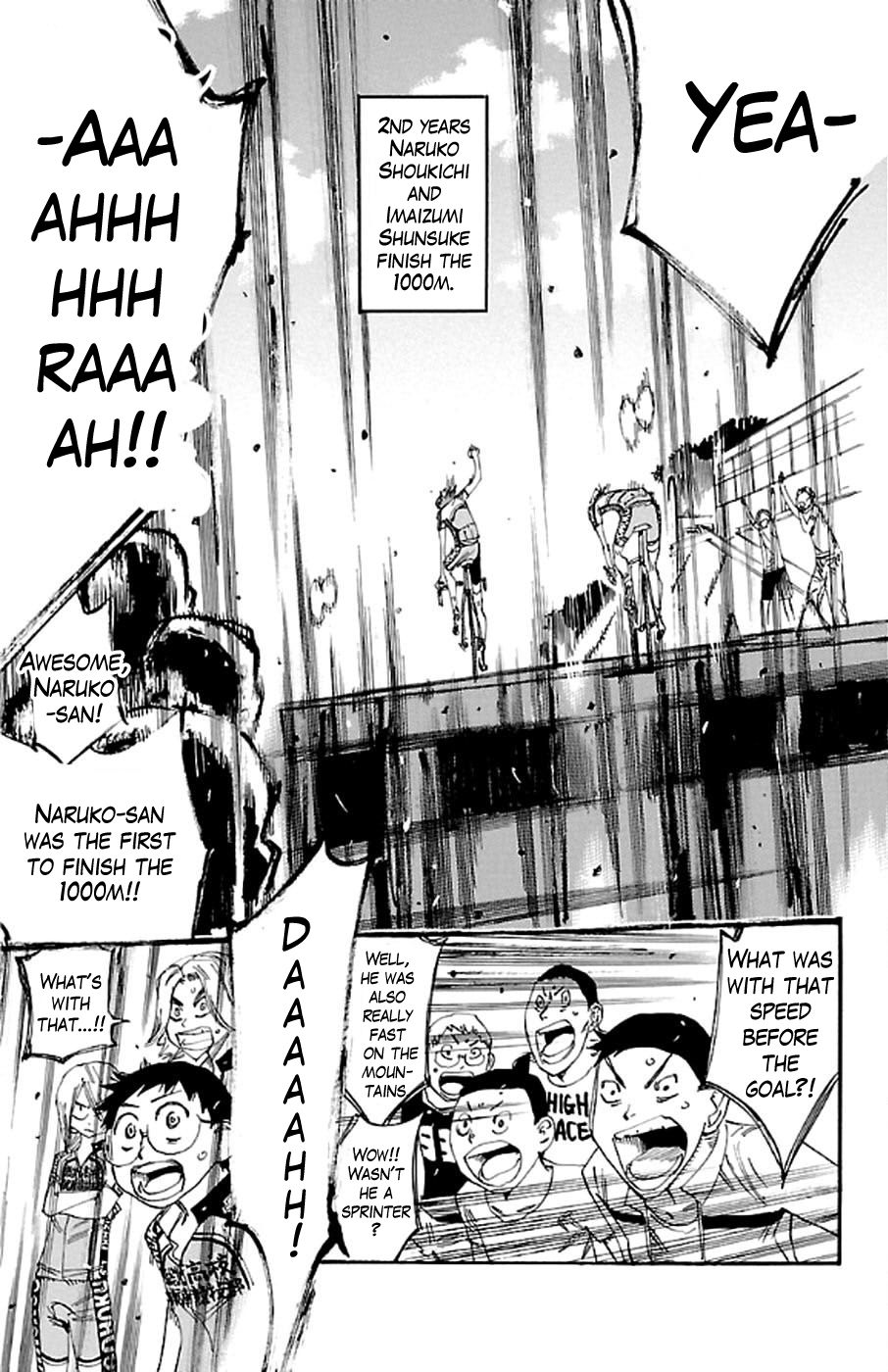 Yowamushi Pedal Chapter 294 page 5 - Chapter 294: 1000 KM!