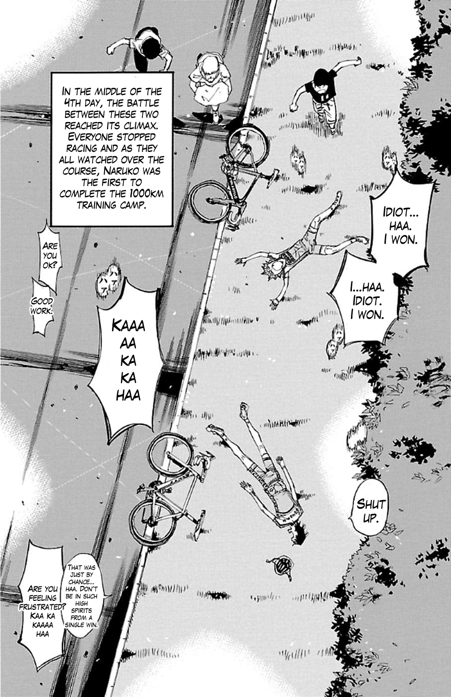 Yowamushi Pedal Chapter 294 page 7 - Chapter 294: 1000 KM!