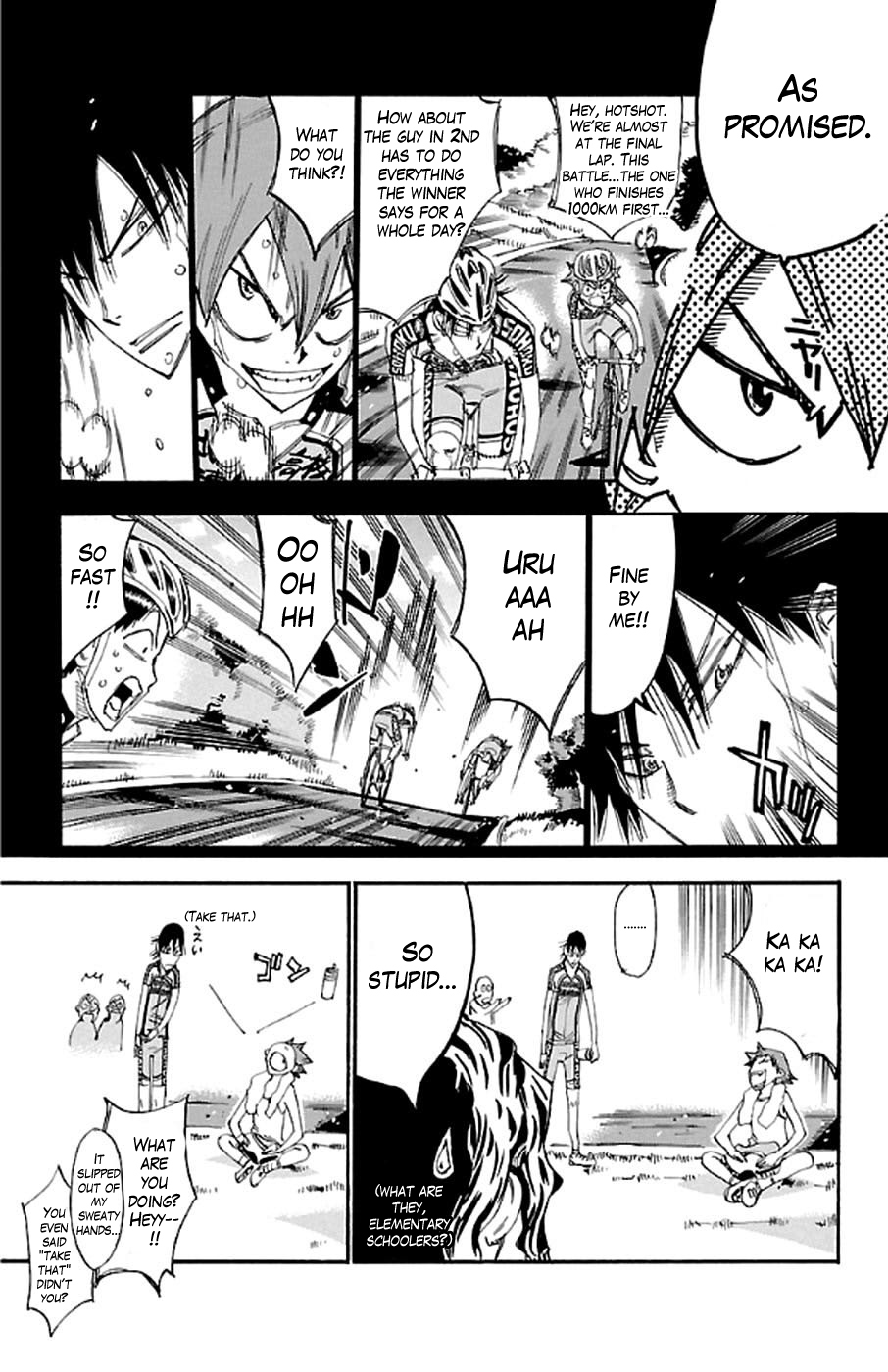 Yowamushi Pedal Chapter 294 page 9 - Chapter 294: 1000 KM!