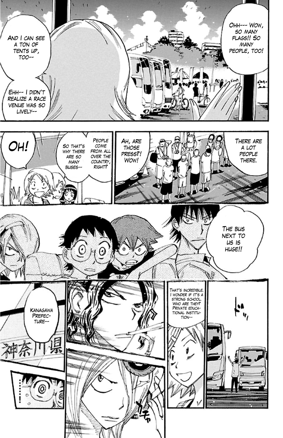 Yowamushi Pedal Chapter 295 page 10 - Chapter 295: Start!!!