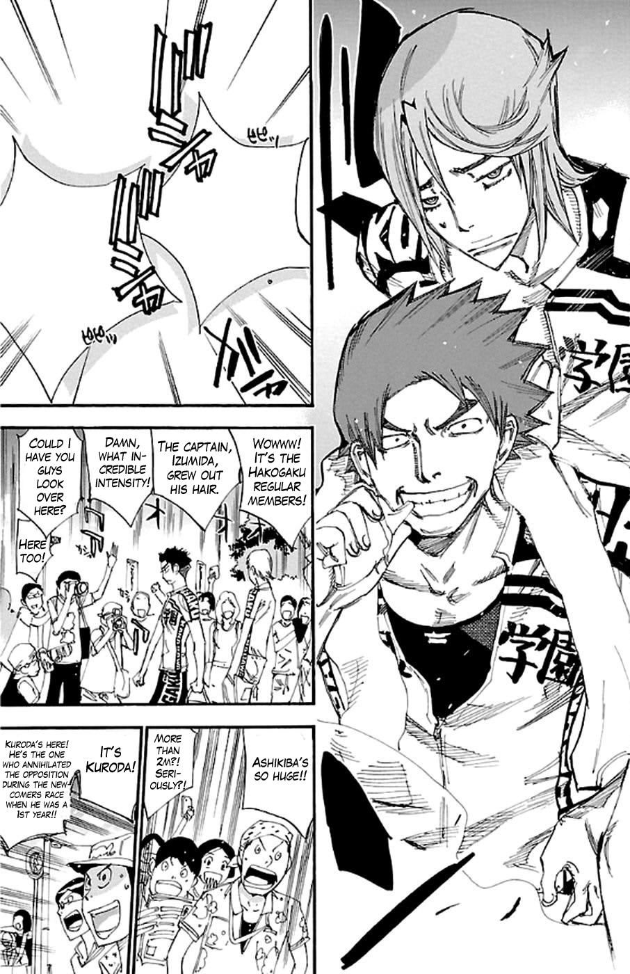 Yowamushi Pedal Chapter 295 page 14 - Chapter 295: Start!!!