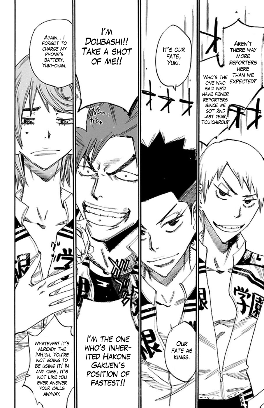Yowamushi Pedal Chapter 295 page 15 - Chapter 295: Start!!!