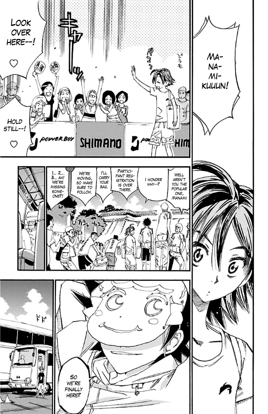 Yowamushi Pedal Chapter 295 page 16 - Chapter 295: Start!!!