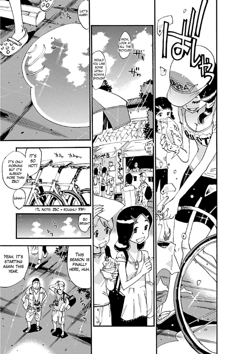 Yowamushi Pedal Chapter 295 page 5 - Chapter 295: Start!!!
