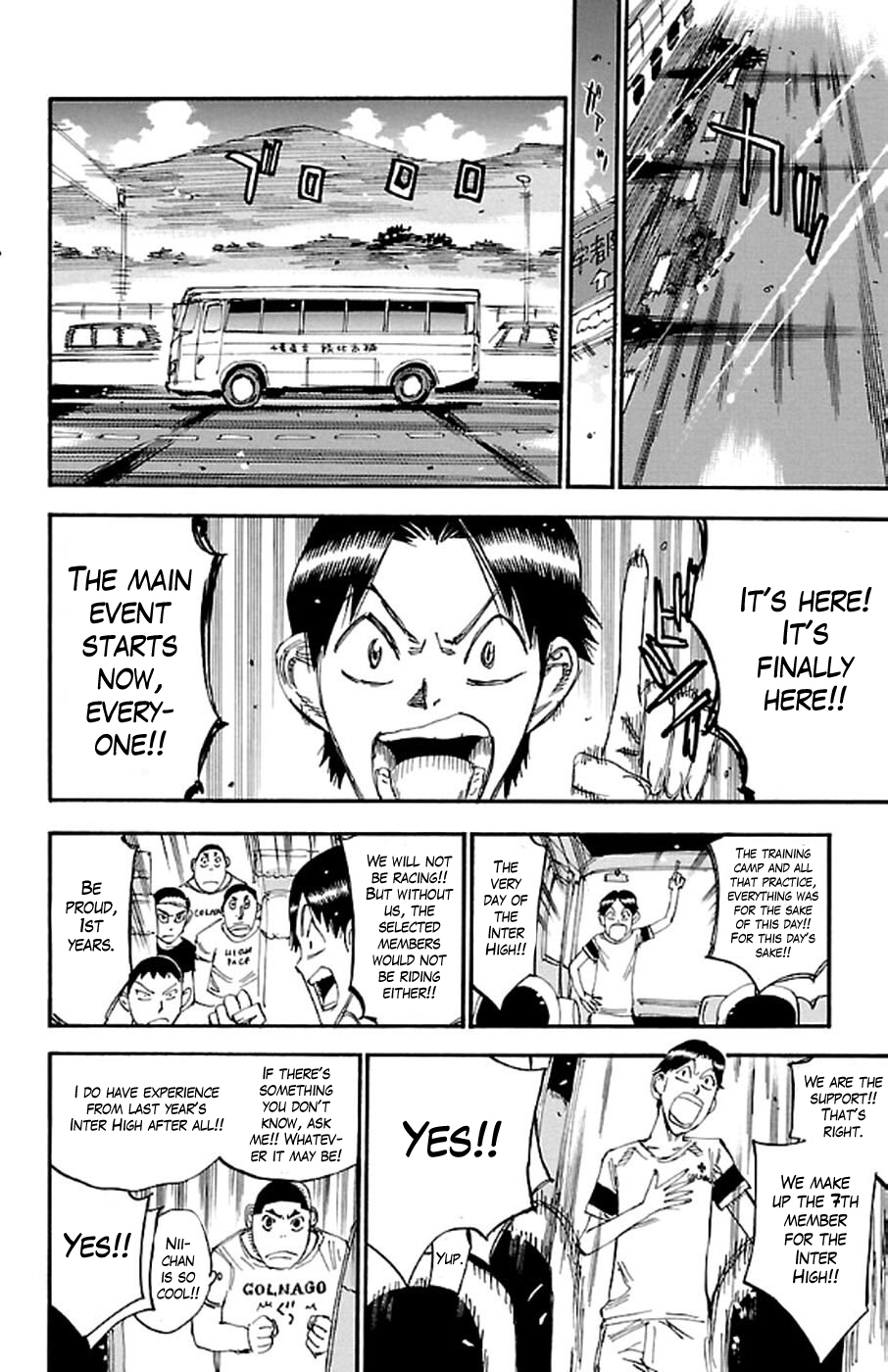 Yowamushi Pedal Chapter 295 page 7 - Chapter 295: Start!!!