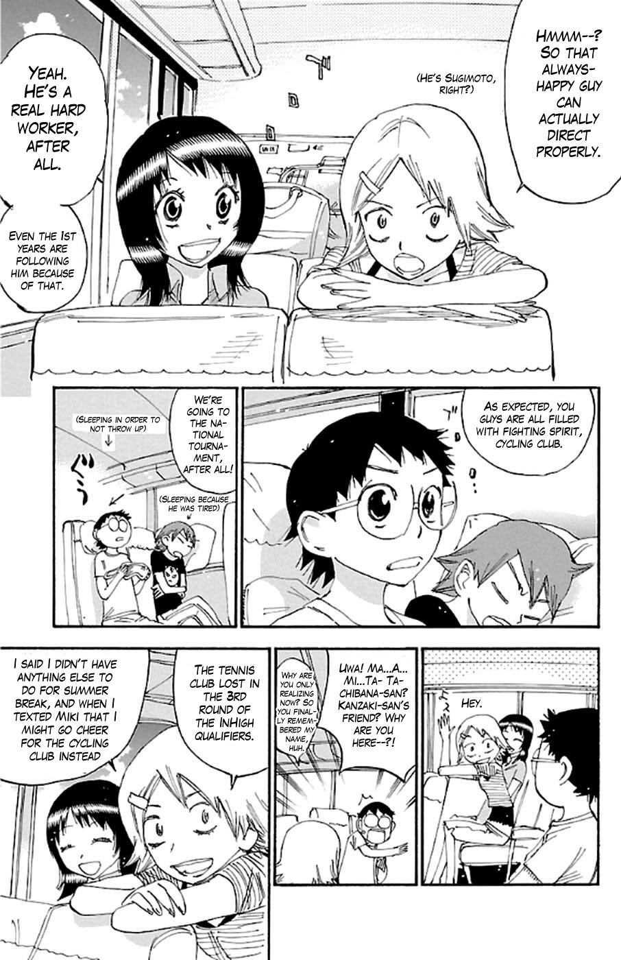 Yowamushi Pedal Chapter 295 page 8 - Chapter 295: Start!!!