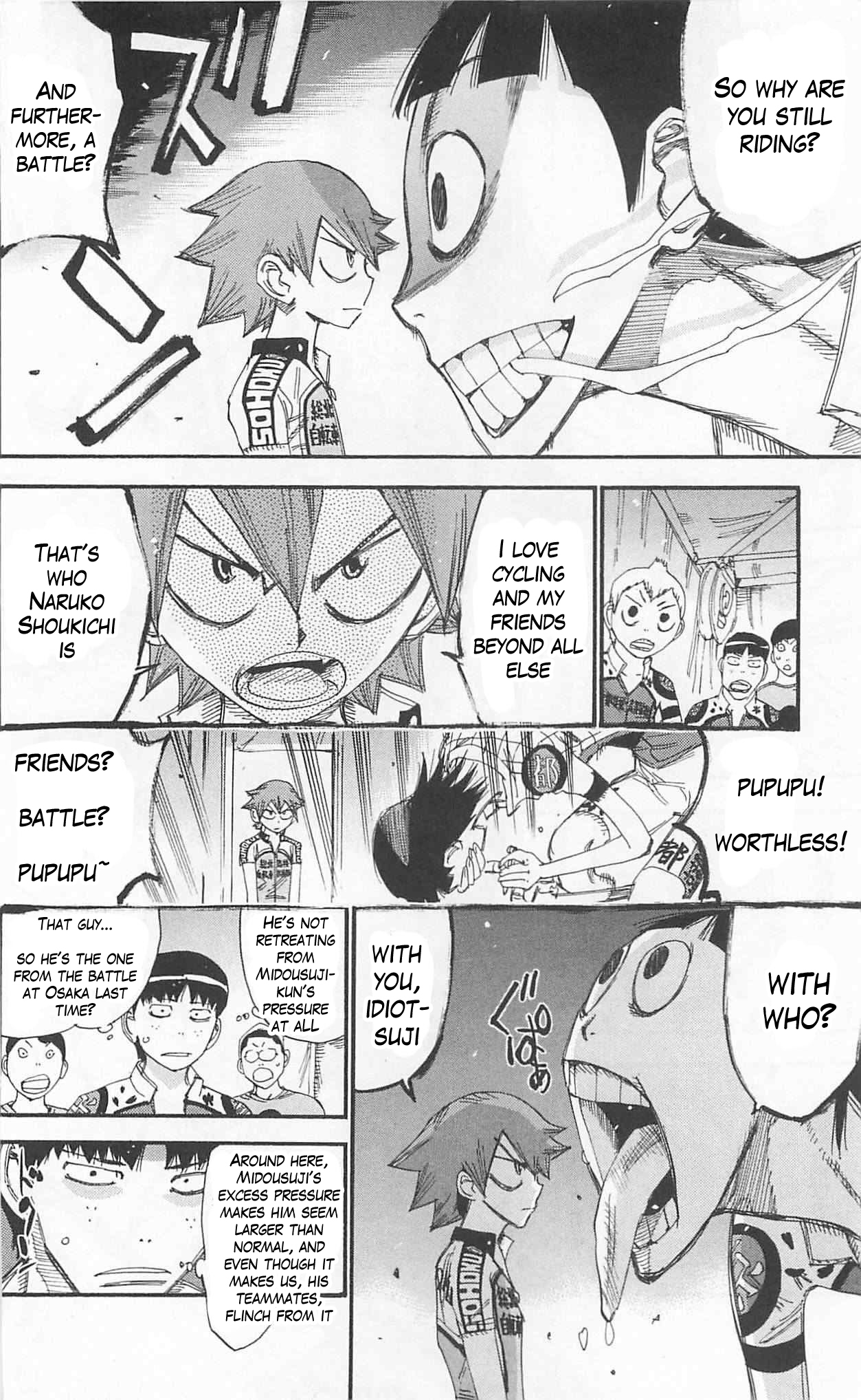 Yowamushi Pedal Chapter 296 page 16 - Chapter 296: Single digit zekken