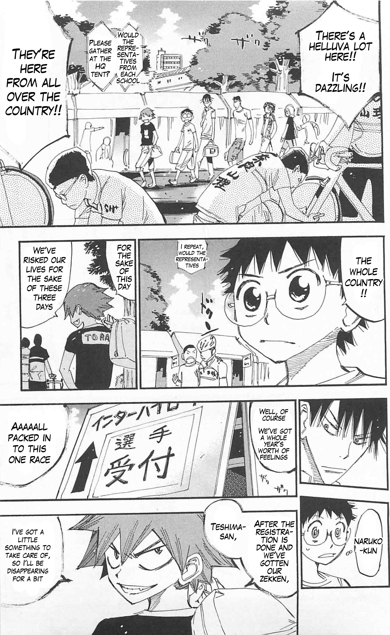 Yowamushi Pedal Chapter 296 page 5 - Chapter 296: Single digit zekken