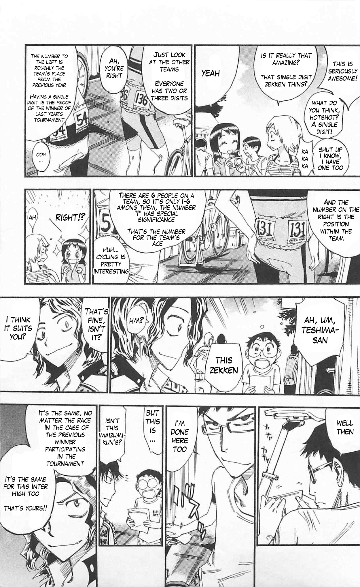 Yowamushi Pedal Chapter 296 page 9 - Chapter 296: Single digit zekken