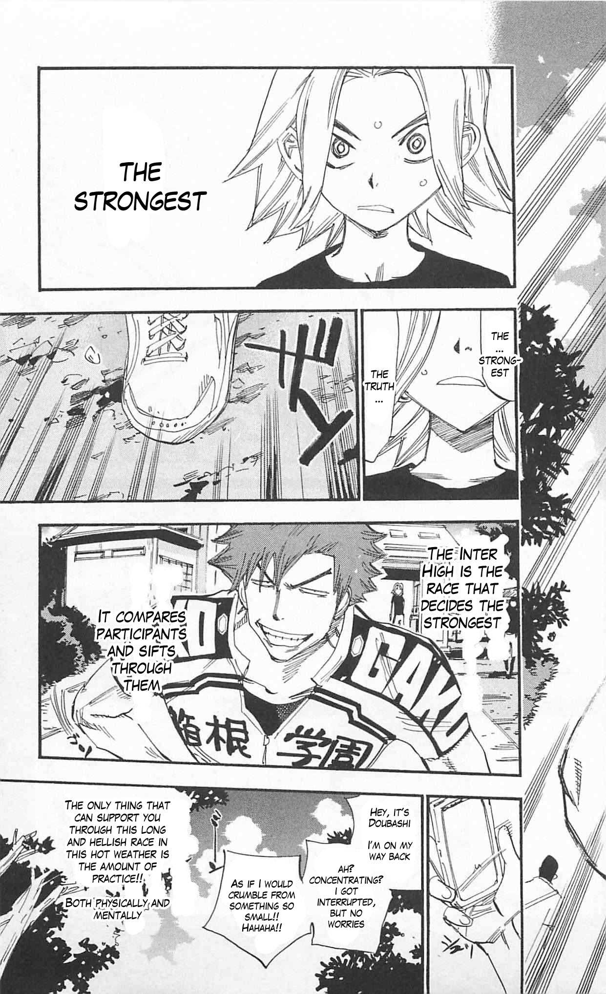 Yowamushi Pedal Chapter 297 page 11 - Chapter 297: Grappling with each other