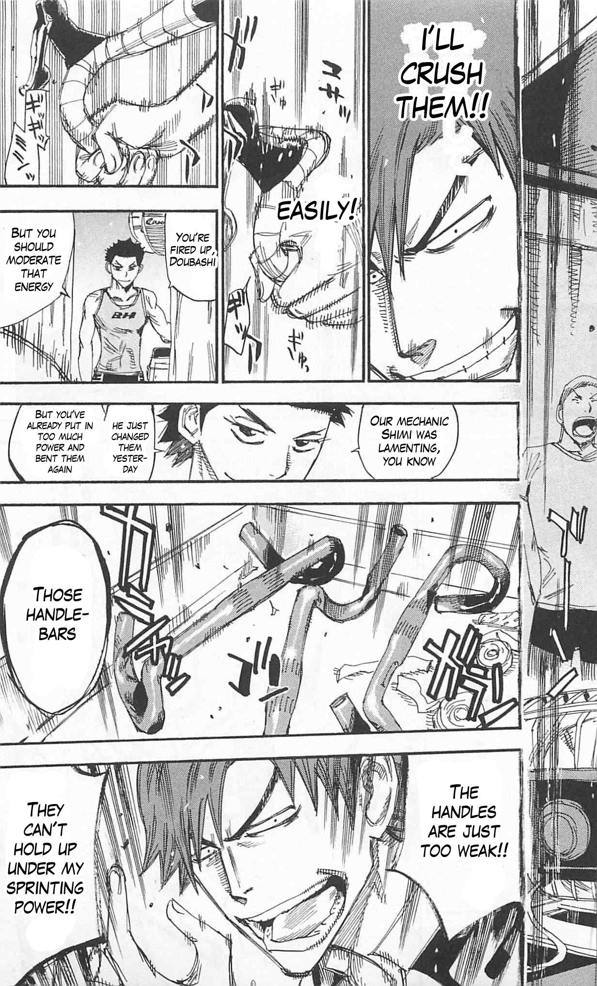 Yowamushi Pedal Chapter 297 page 21 - Chapter 297: Grappling with each other