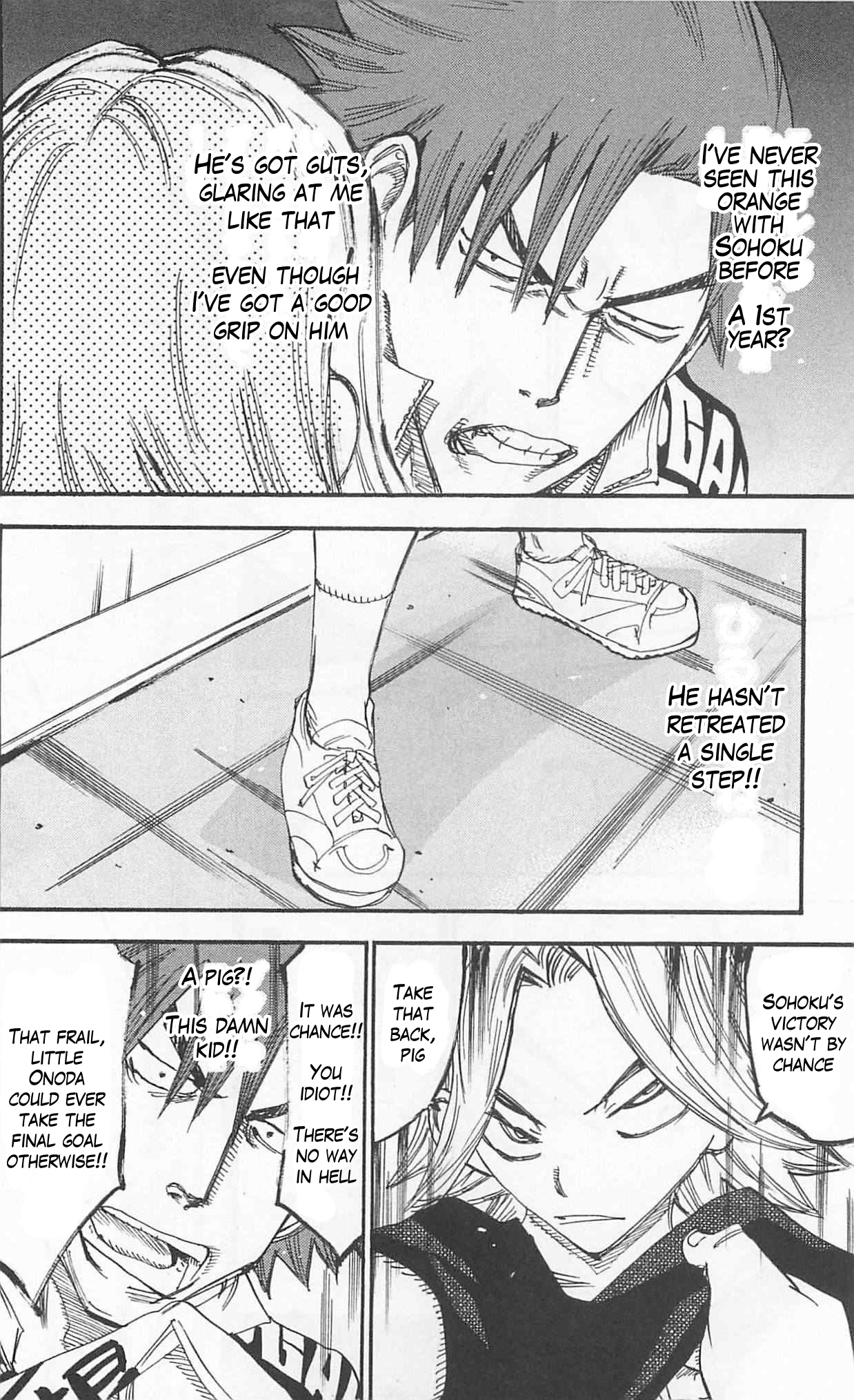 Yowamushi Pedal Chapter 297 page 6 - Chapter 297: Grappling with each other