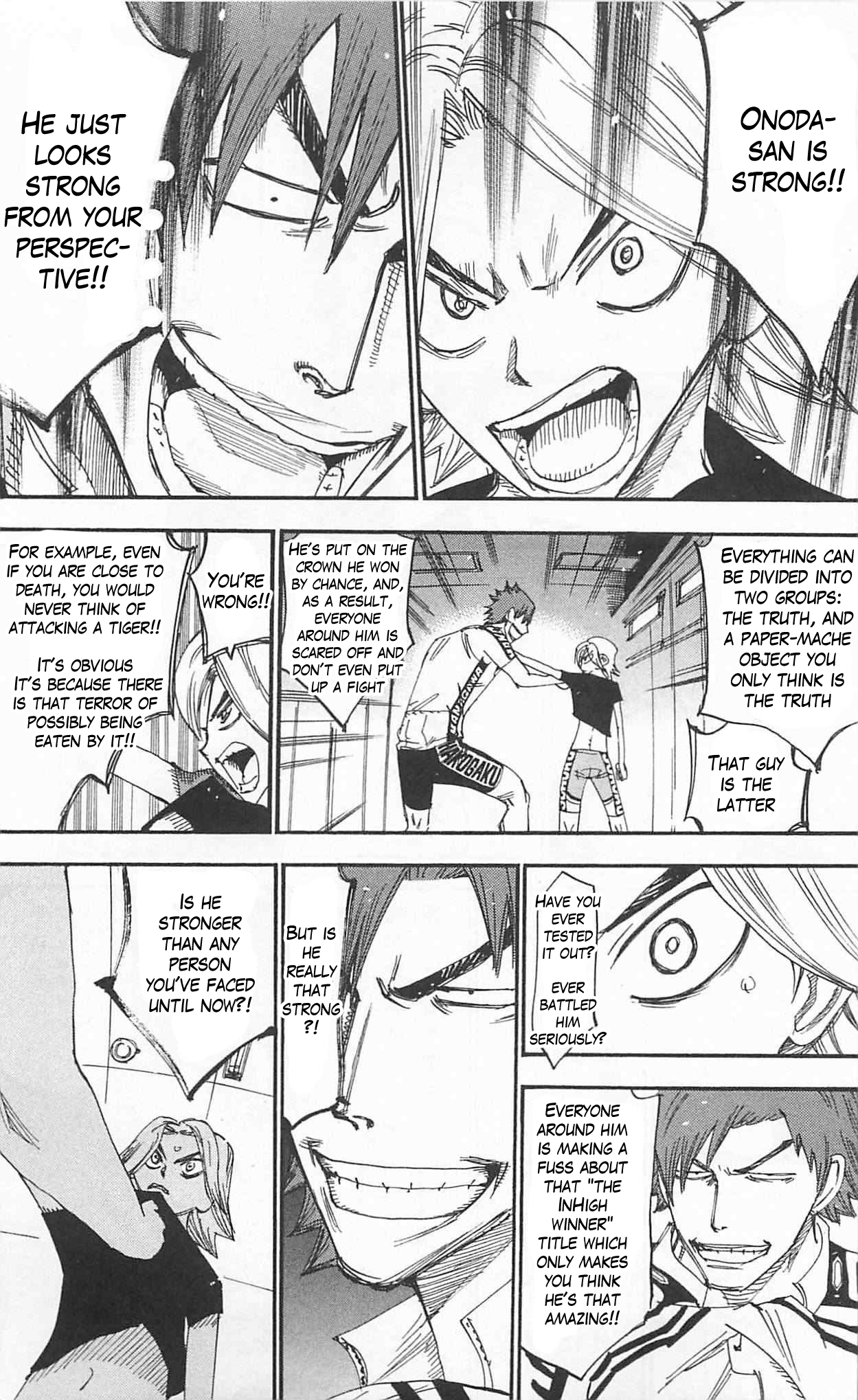 Yowamushi Pedal Chapter 297 page 7 - Chapter 297: Grappling with each other