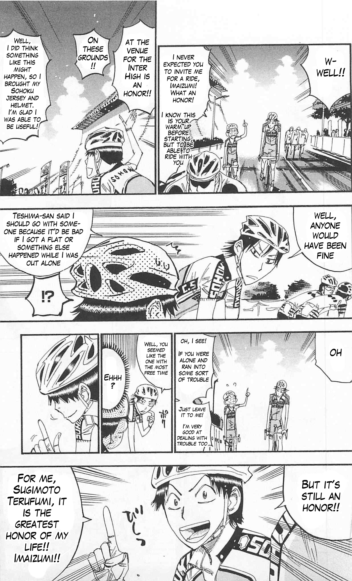 Yowamushi Pedal Chapter 298 page 13 - Chapter 298: Trembling
