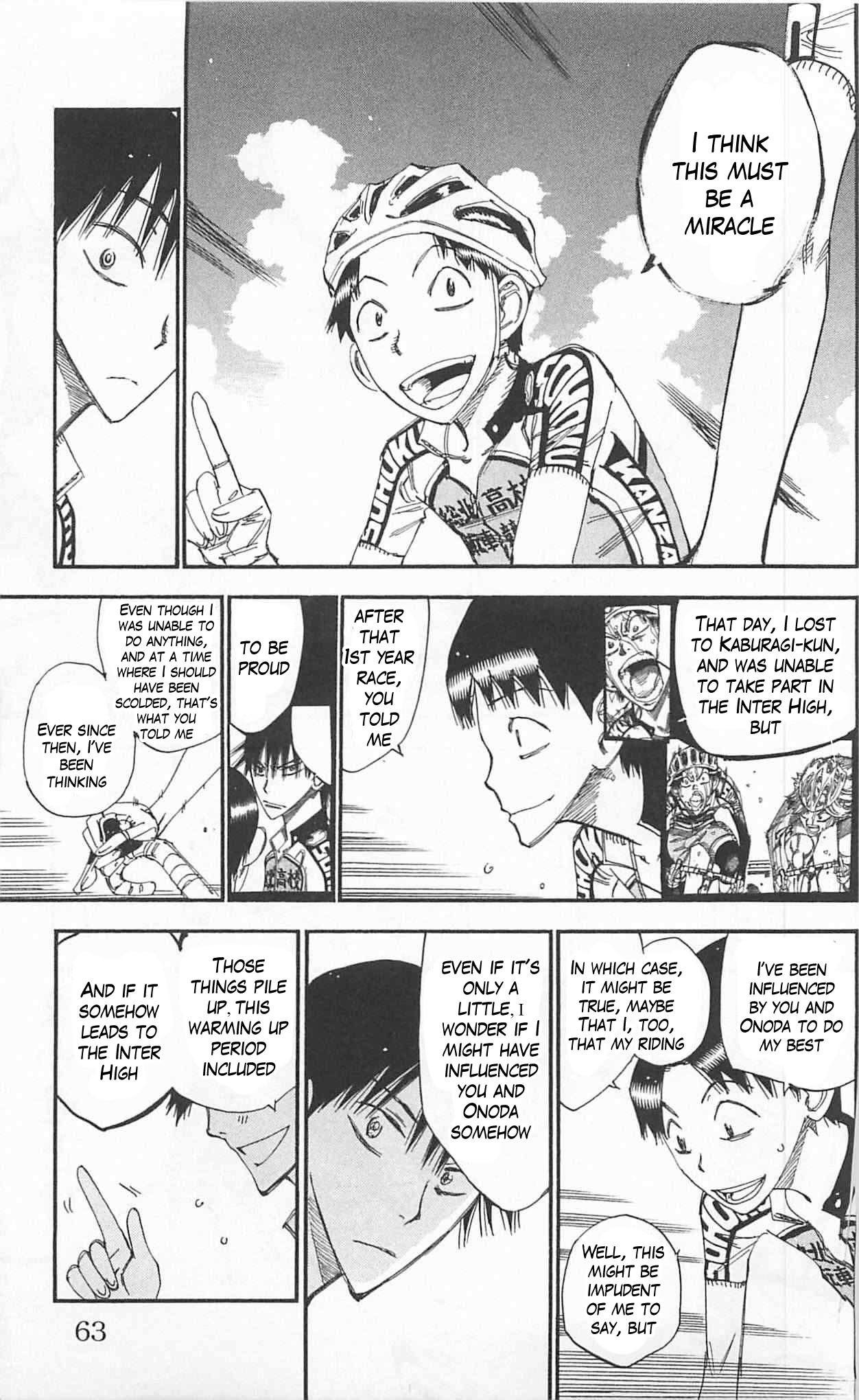Yowamushi Pedal Chapter 298 page 15 - Chapter 298: Trembling