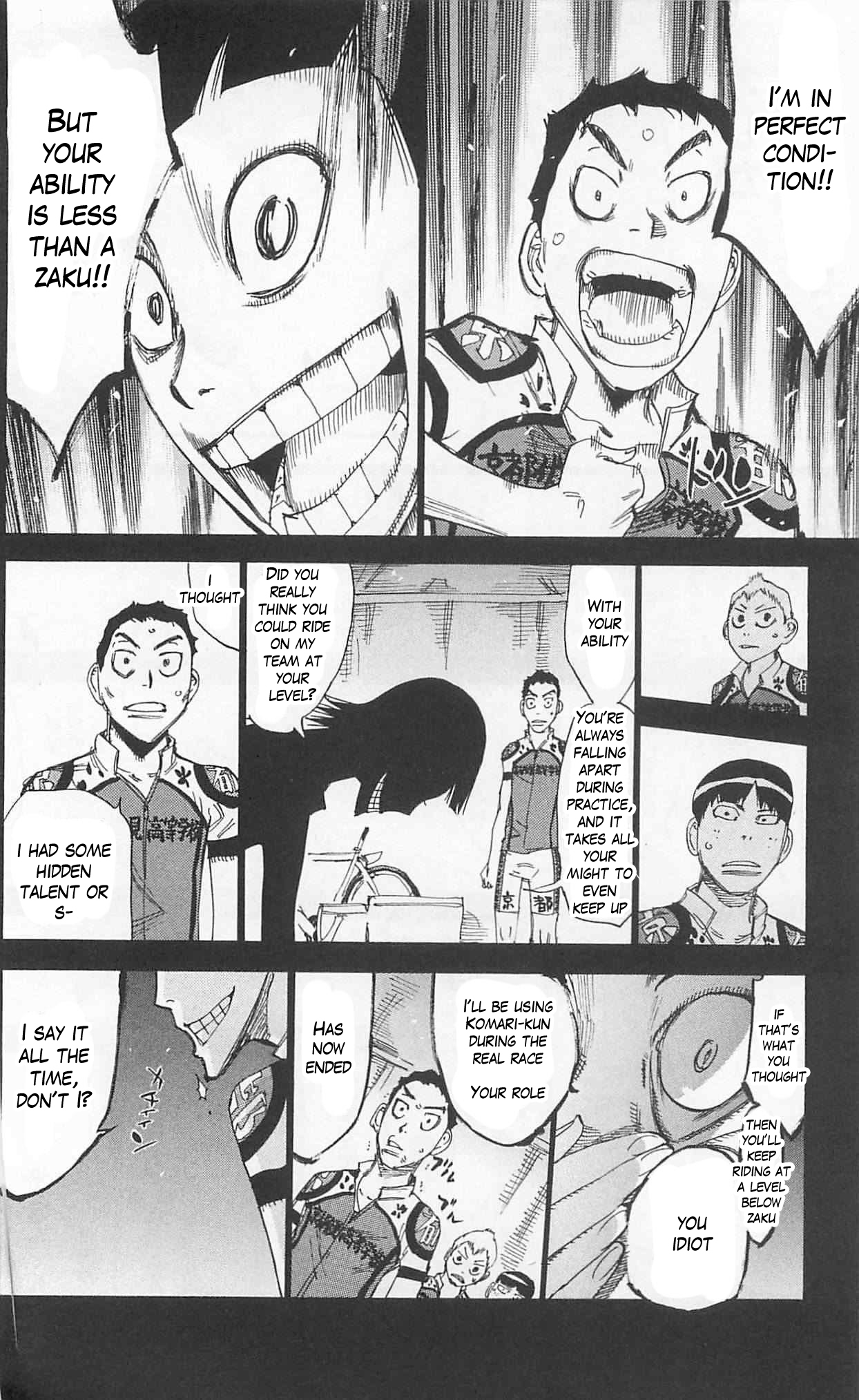 Yowamushi Pedal Chapter 298 page 6 - Chapter 298: Trembling