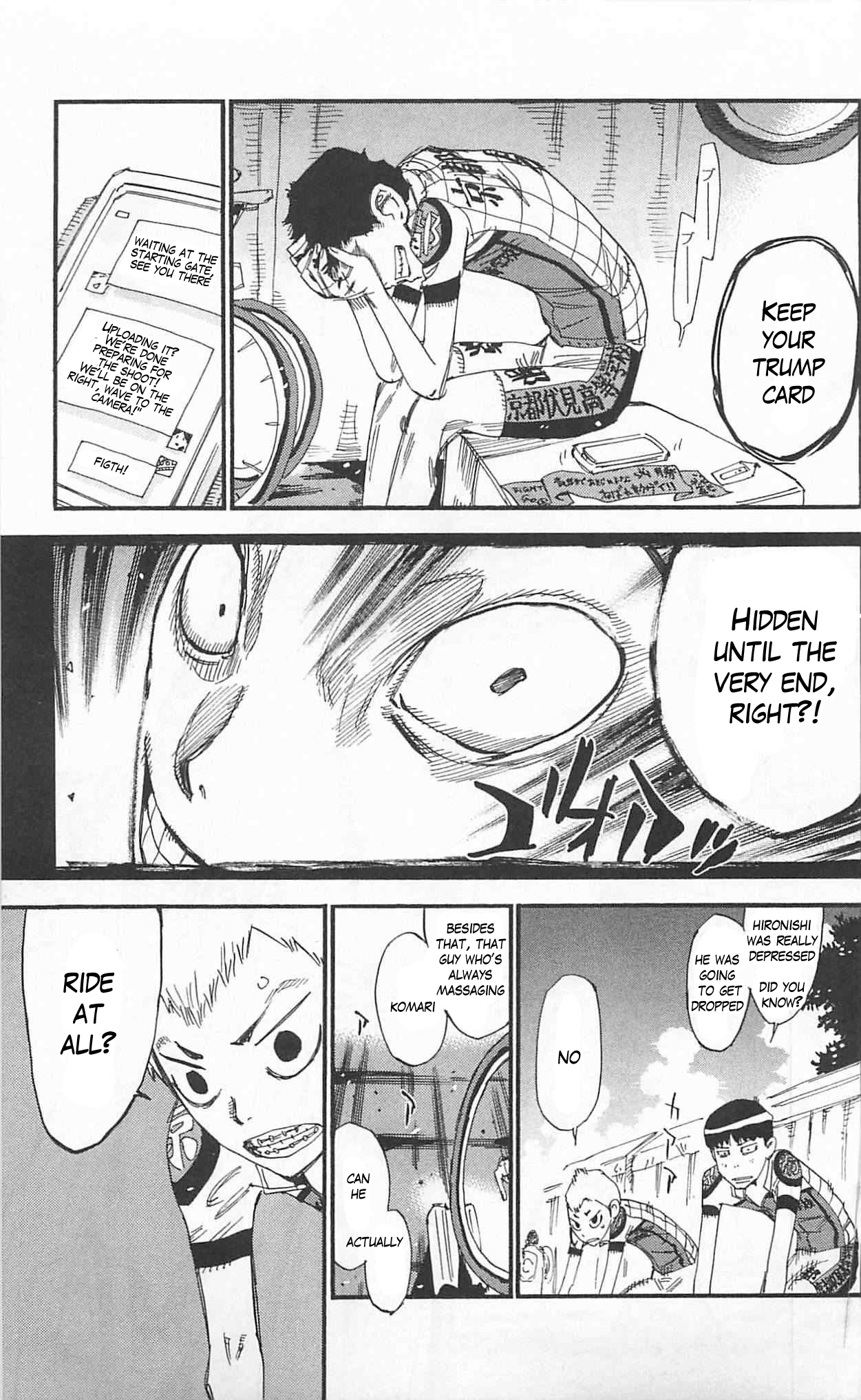 Yowamushi Pedal Chapter 298 page 7 - Chapter 298: Trembling