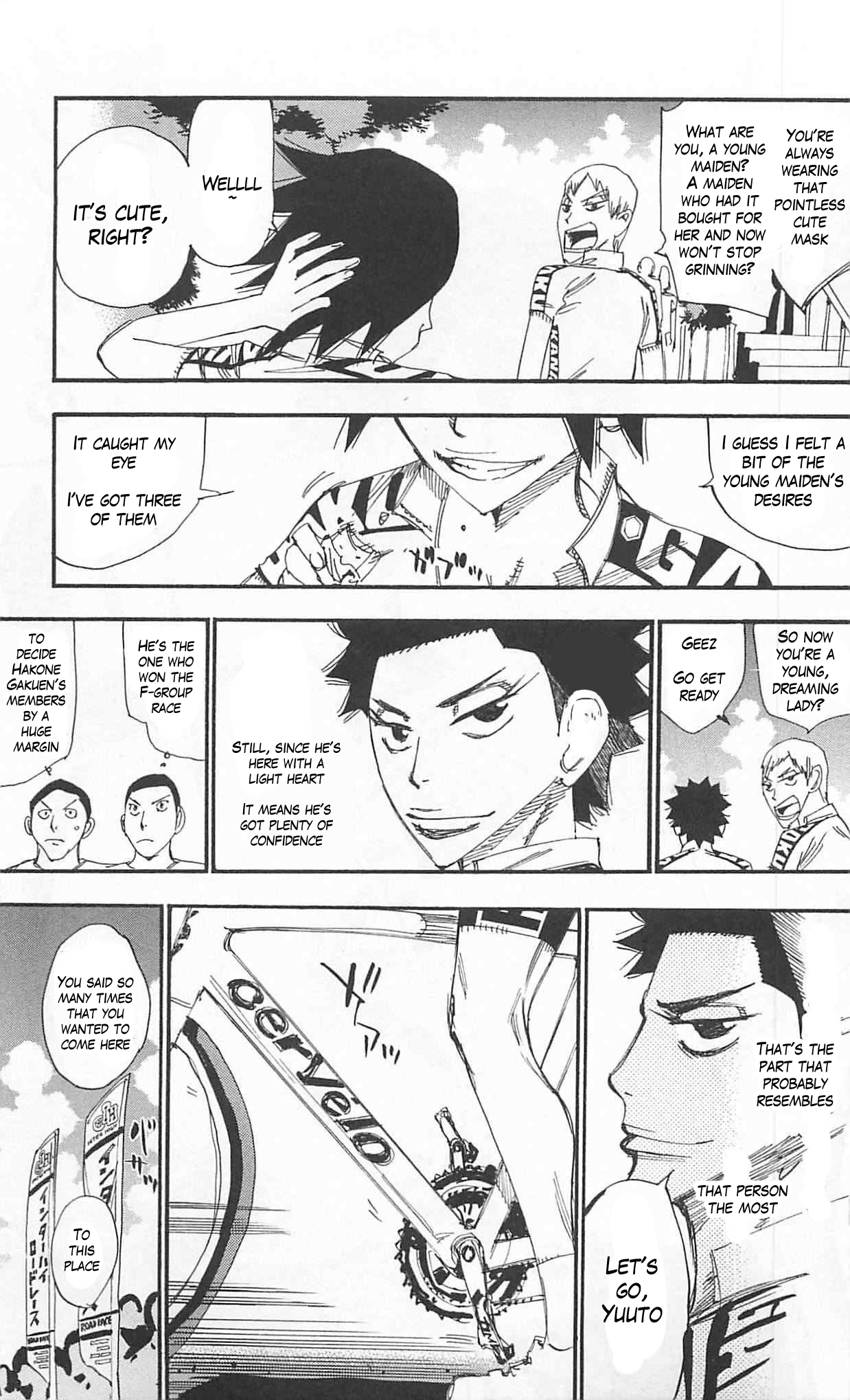 Yowamushi Pedal Chapter 299 page 17 - Chapter 299: Confrontation