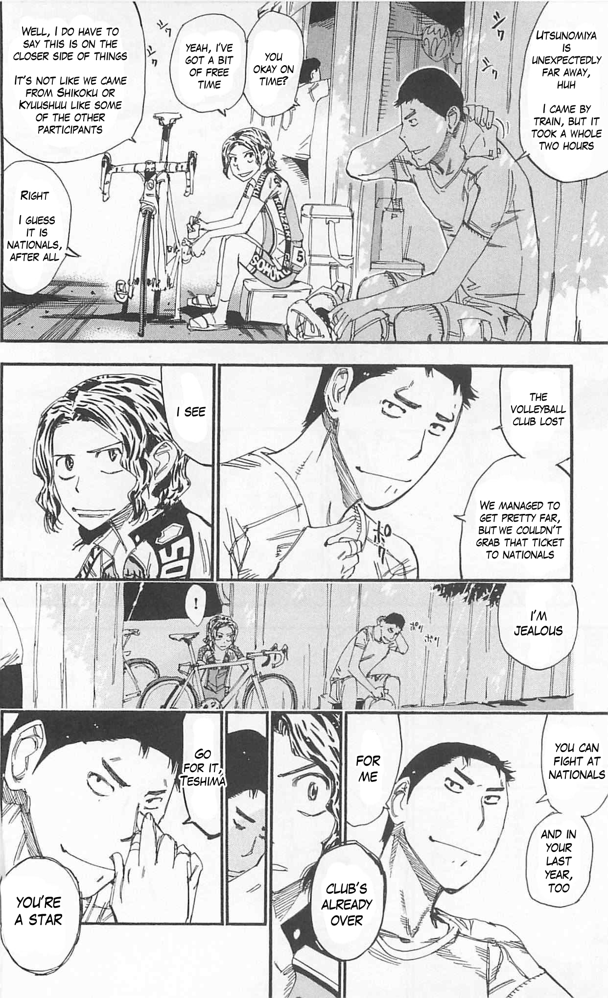 Yowamushi Pedal Chapter 299 page 2 - Chapter 299: Confrontation