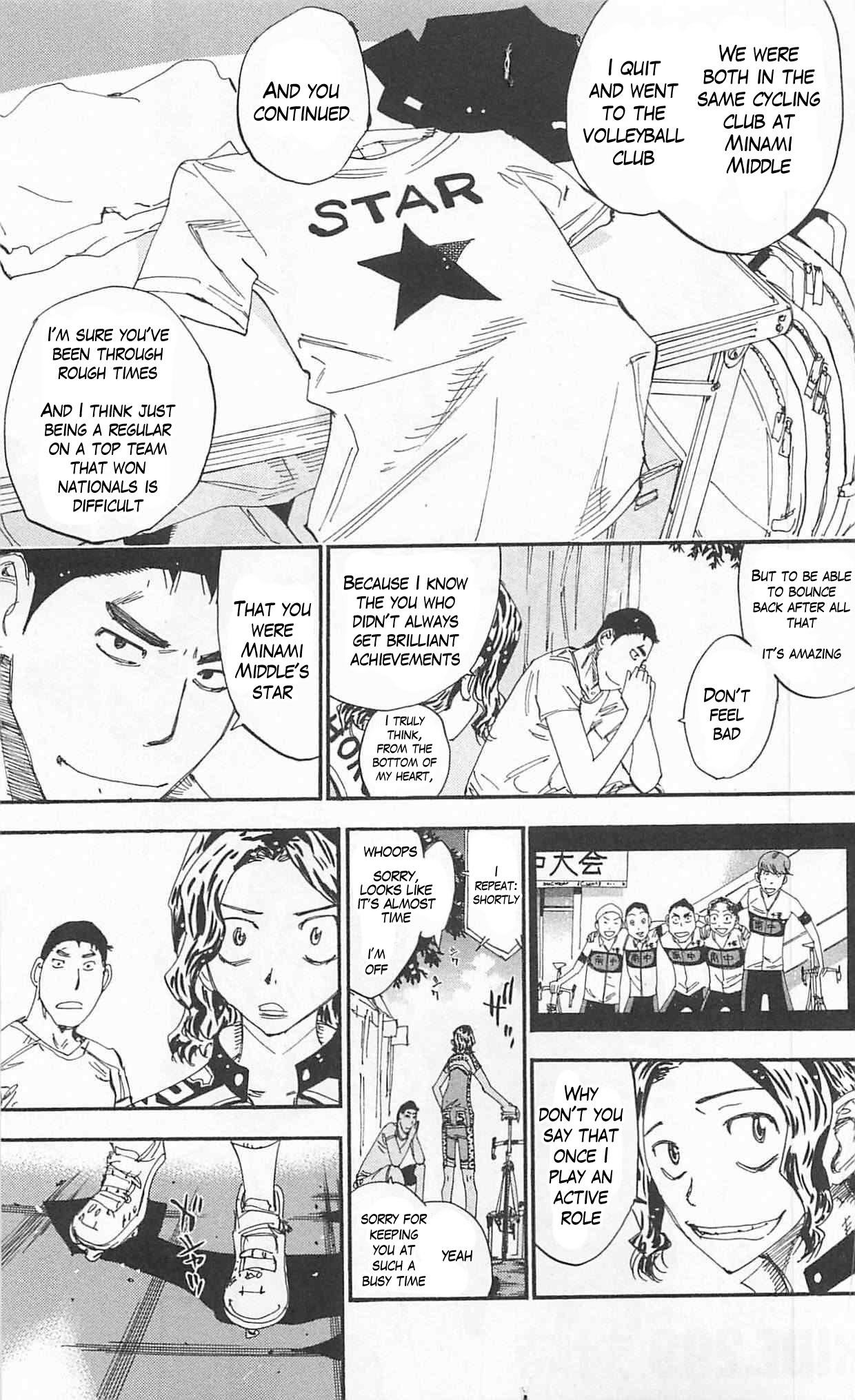 Yowamushi Pedal Chapter 299 page 3 - Chapter 299: Confrontation