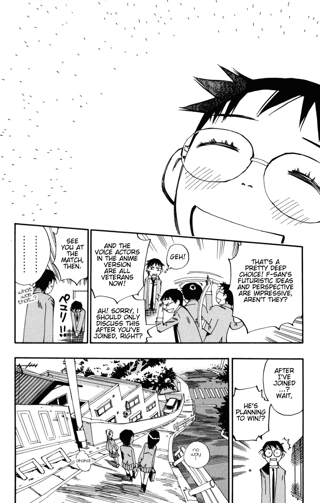 Yowamushi Pedal Chapter 3 page 11 - Chapter 3: How Are We Going to Settle This?