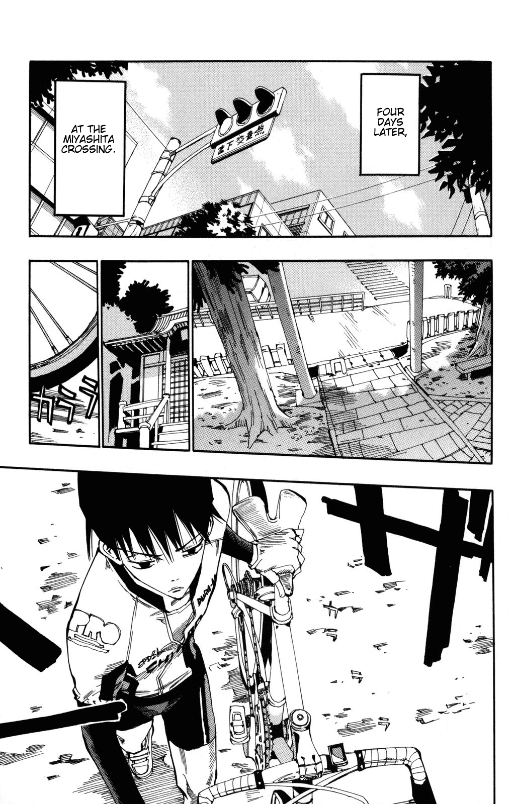 Yowamushi Pedal Chapter 3 page 12 - Chapter 3: How Are We Going to Settle This?