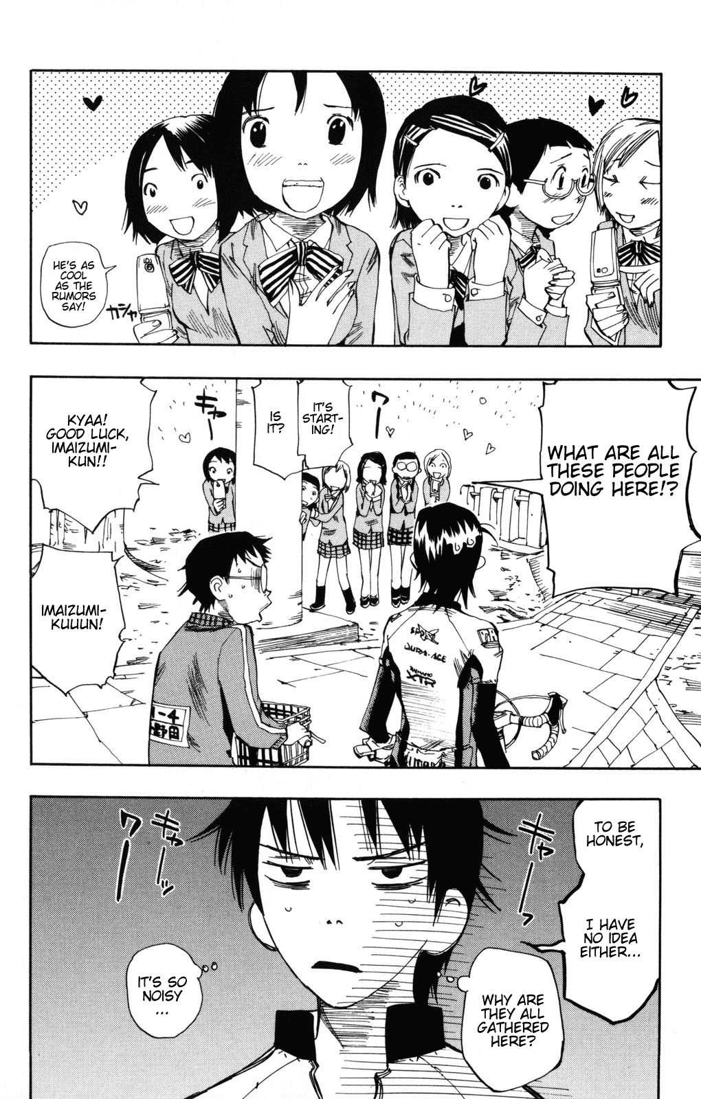 Yowamushi Pedal Chapter 3 page 15 - Chapter 3: How Are We Going to Settle This?