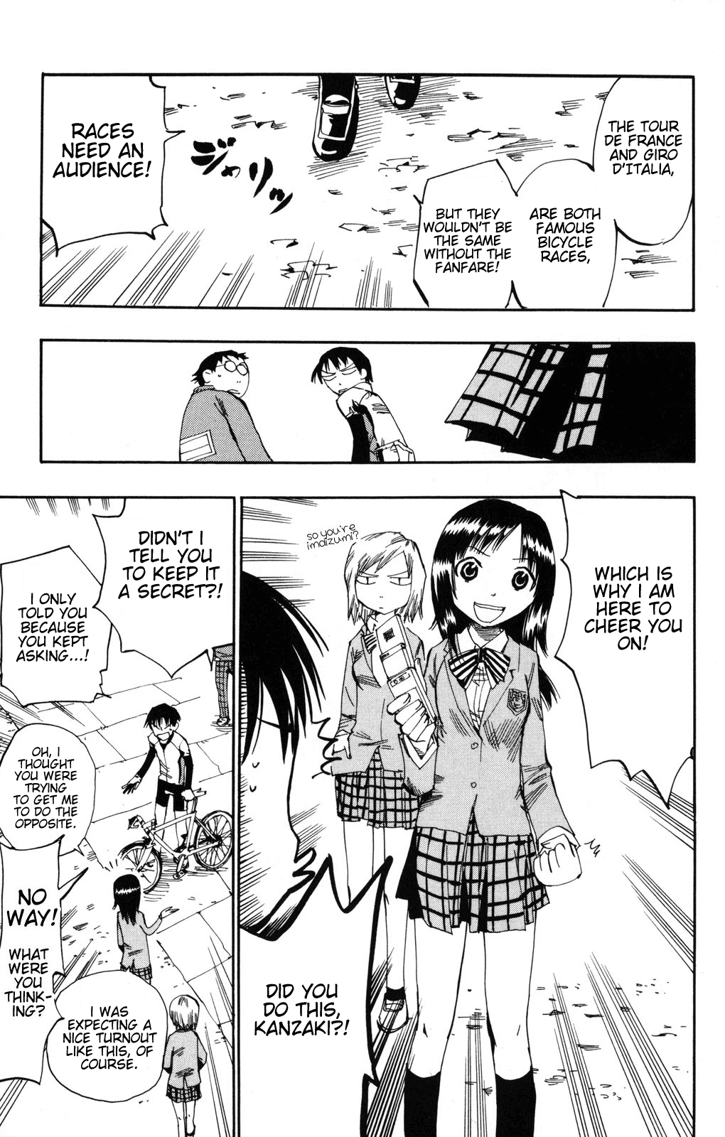 Yowamushi Pedal Chapter 3 page 16 - Chapter 3: How Are We Going to Settle This?