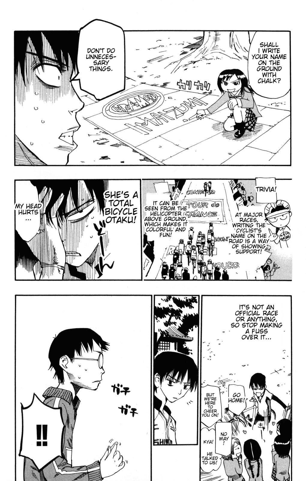 Yowamushi Pedal Chapter 3 page 17 - Chapter 3: How Are We Going to Settle This?