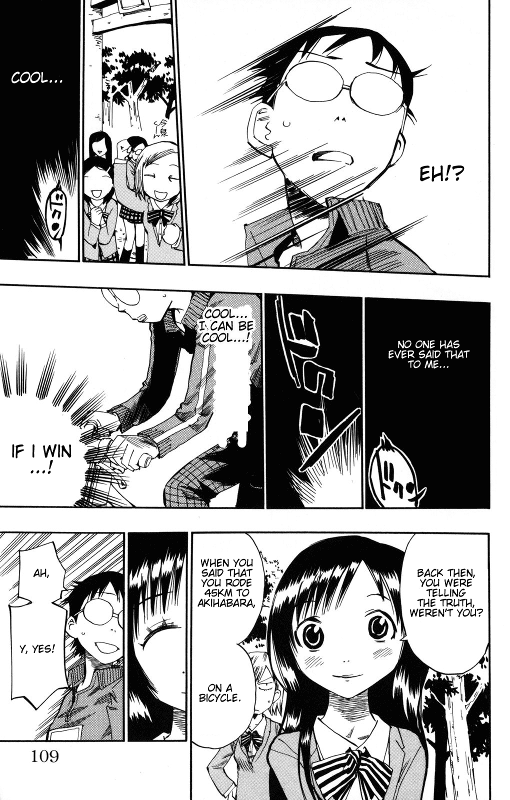 Yowamushi Pedal Chapter 3 page 20 - Chapter 3: How Are We Going to Settle This?
