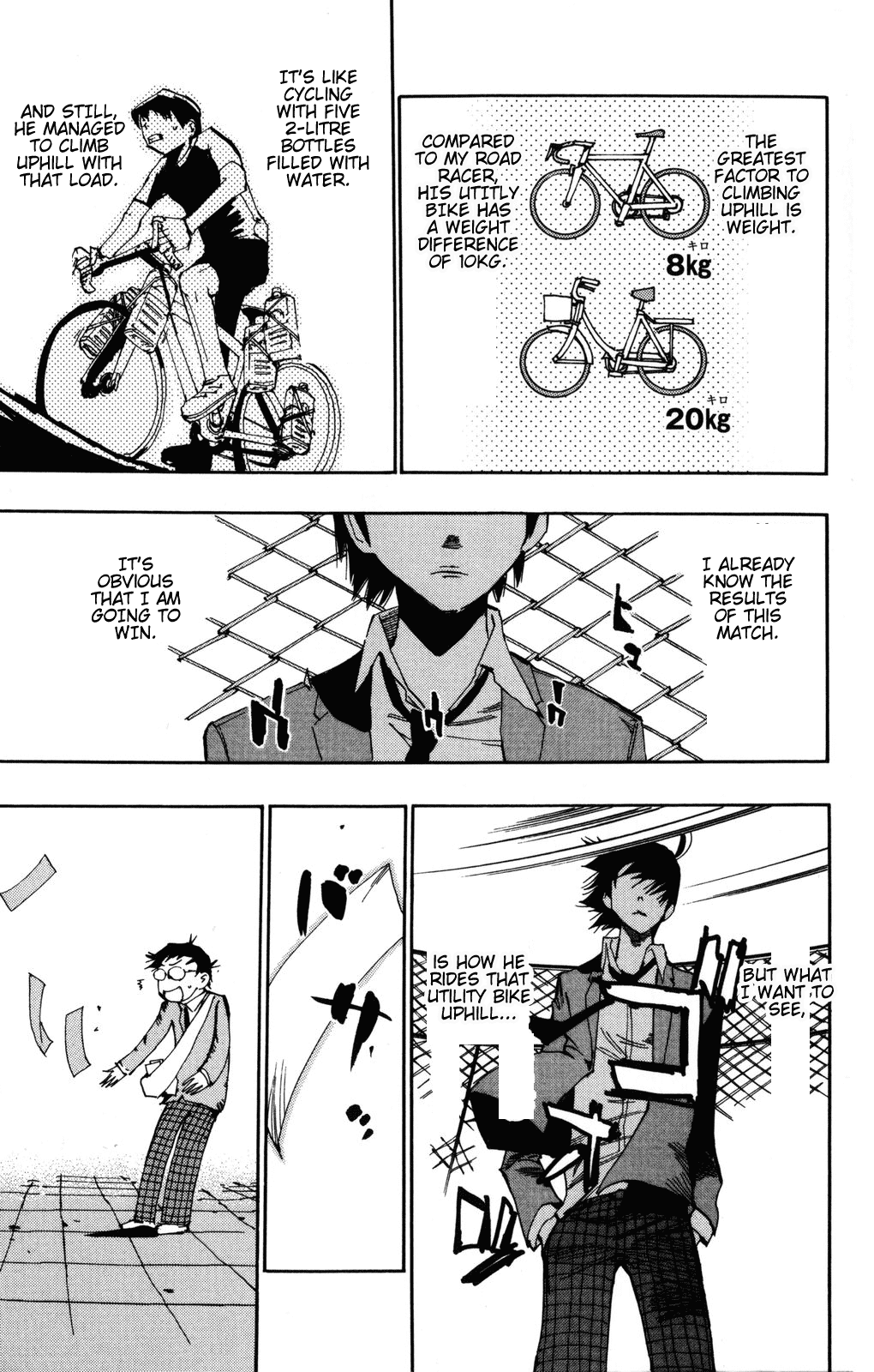 Yowamushi Pedal Chapter 3 page 6 - Chapter 3: How Are We Going to Settle This?