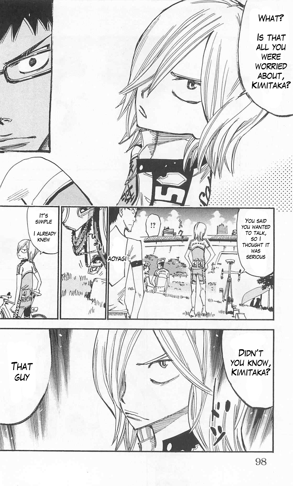 Yowamushi Pedal Chapter 300 page 10 - Chapter 300: The second start