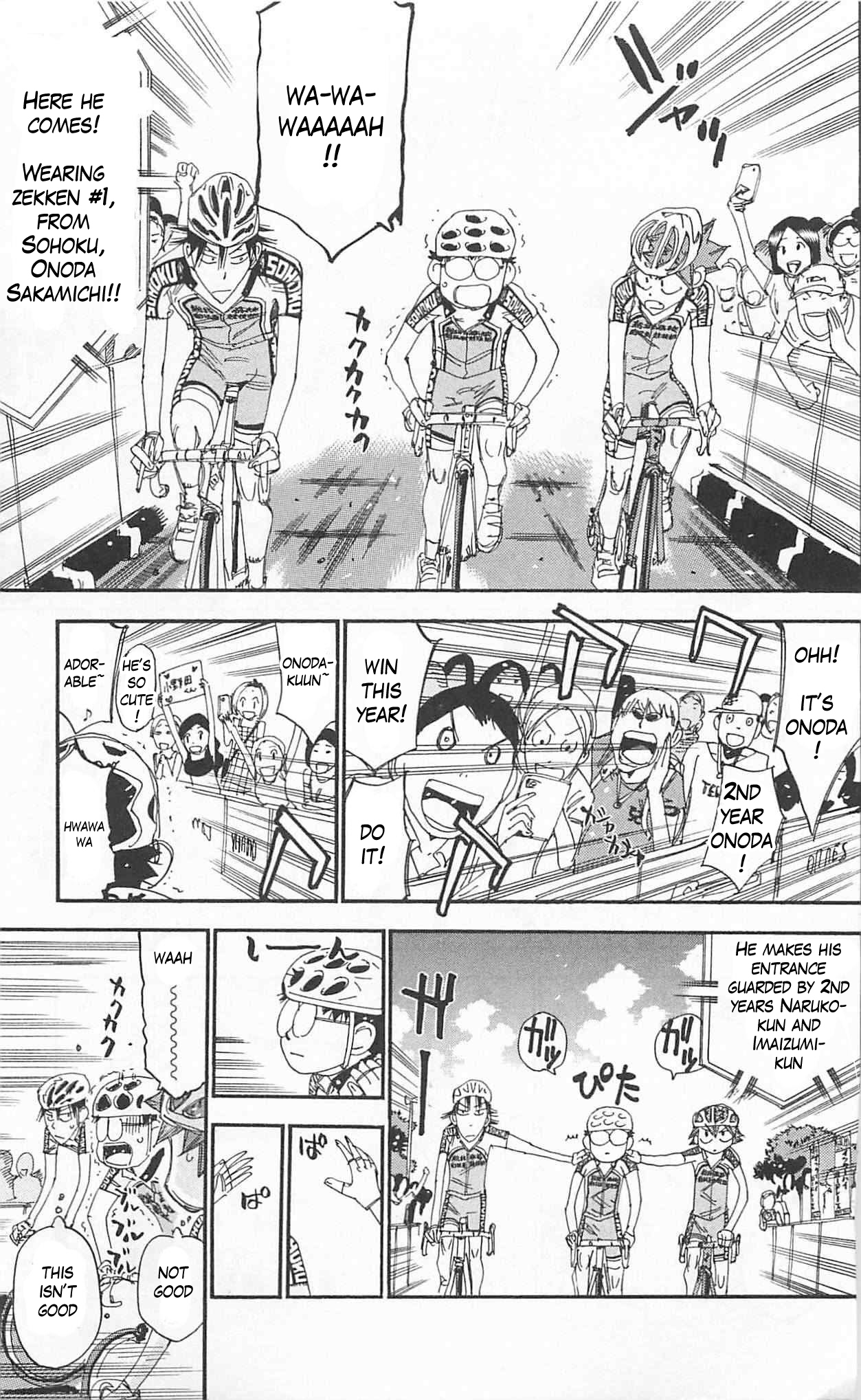 Yowamushi Pedal Chapter 300 page 11 - Chapter 300: The second start
