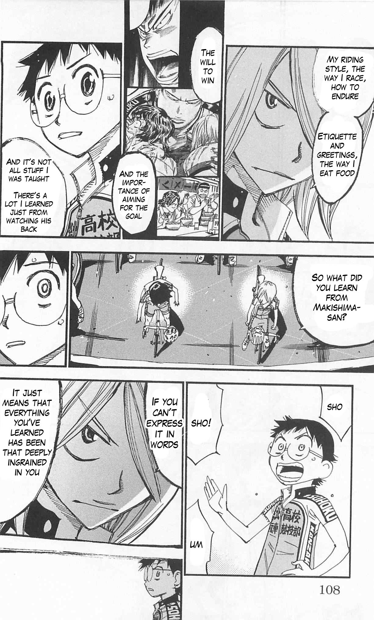 Yowamushi Pedal Chapter 300 page 20 - Chapter 300: The second start