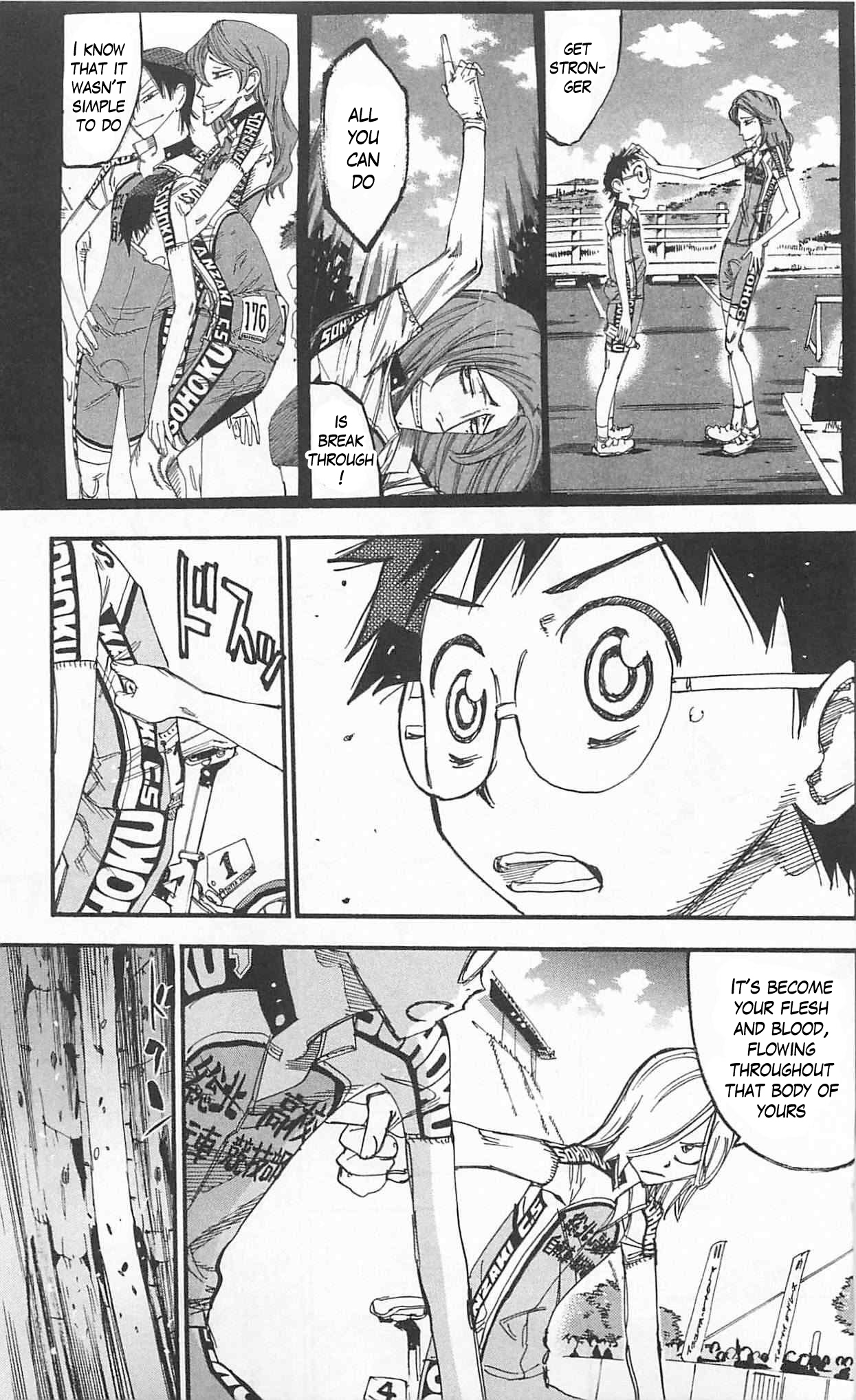 Yowamushi Pedal Chapter 300 page 21 - Chapter 300: The second start