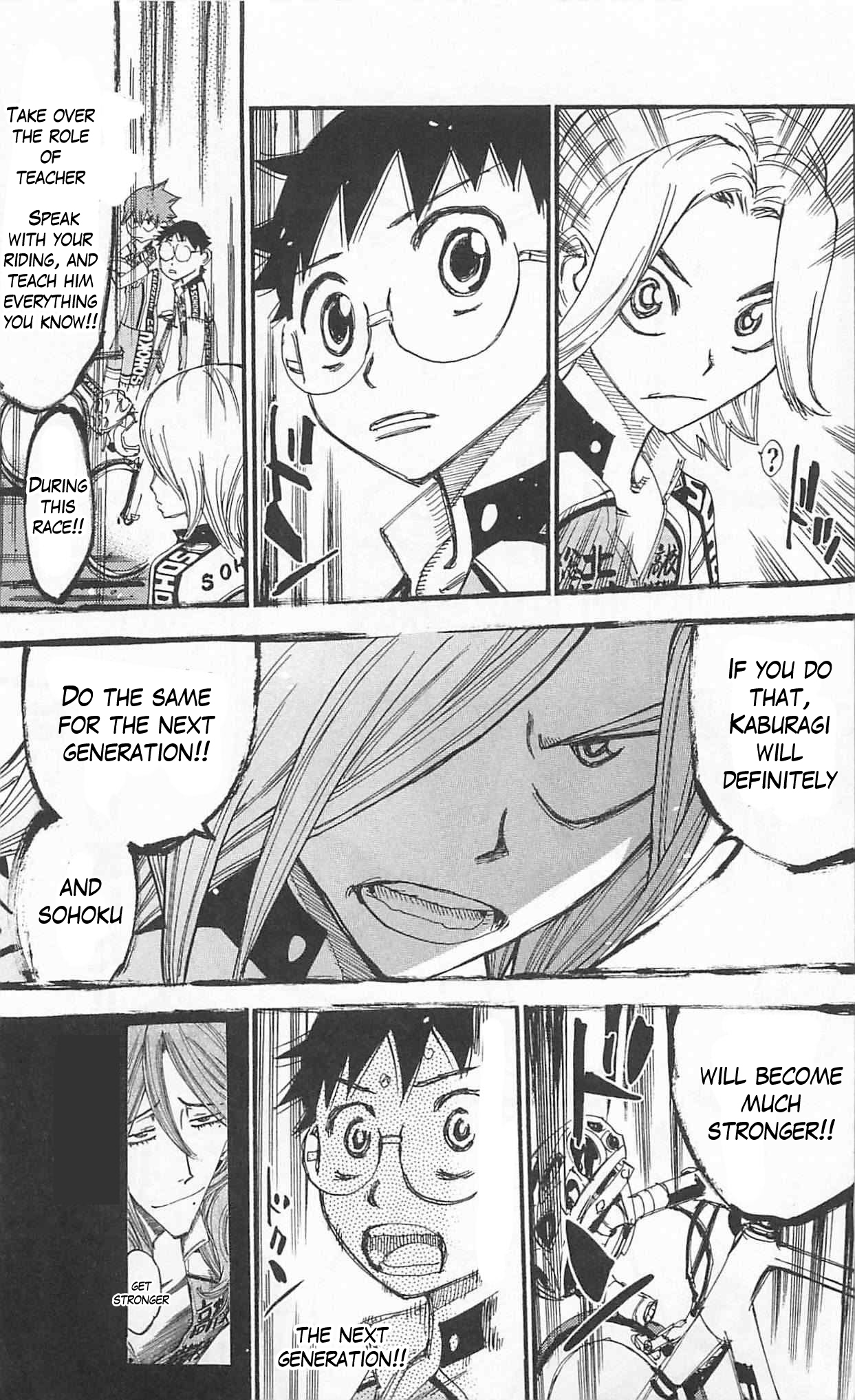 Yowamushi Pedal Chapter 300 page 23 - Chapter 300: The second start