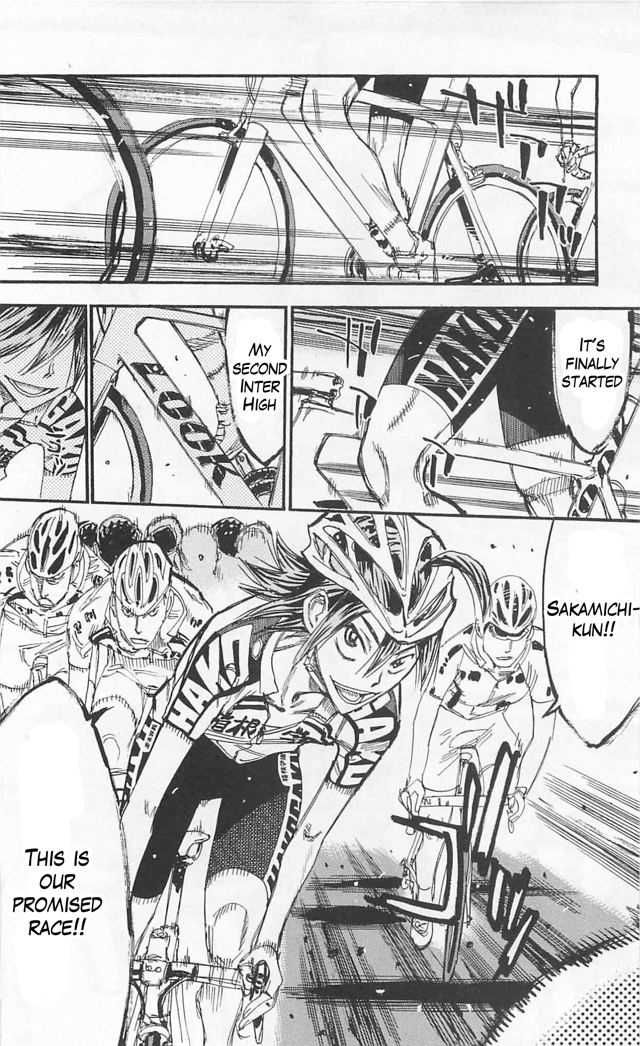 Yowamushi Pedal Chapter 300 page 34 - Chapter 300: The second start
