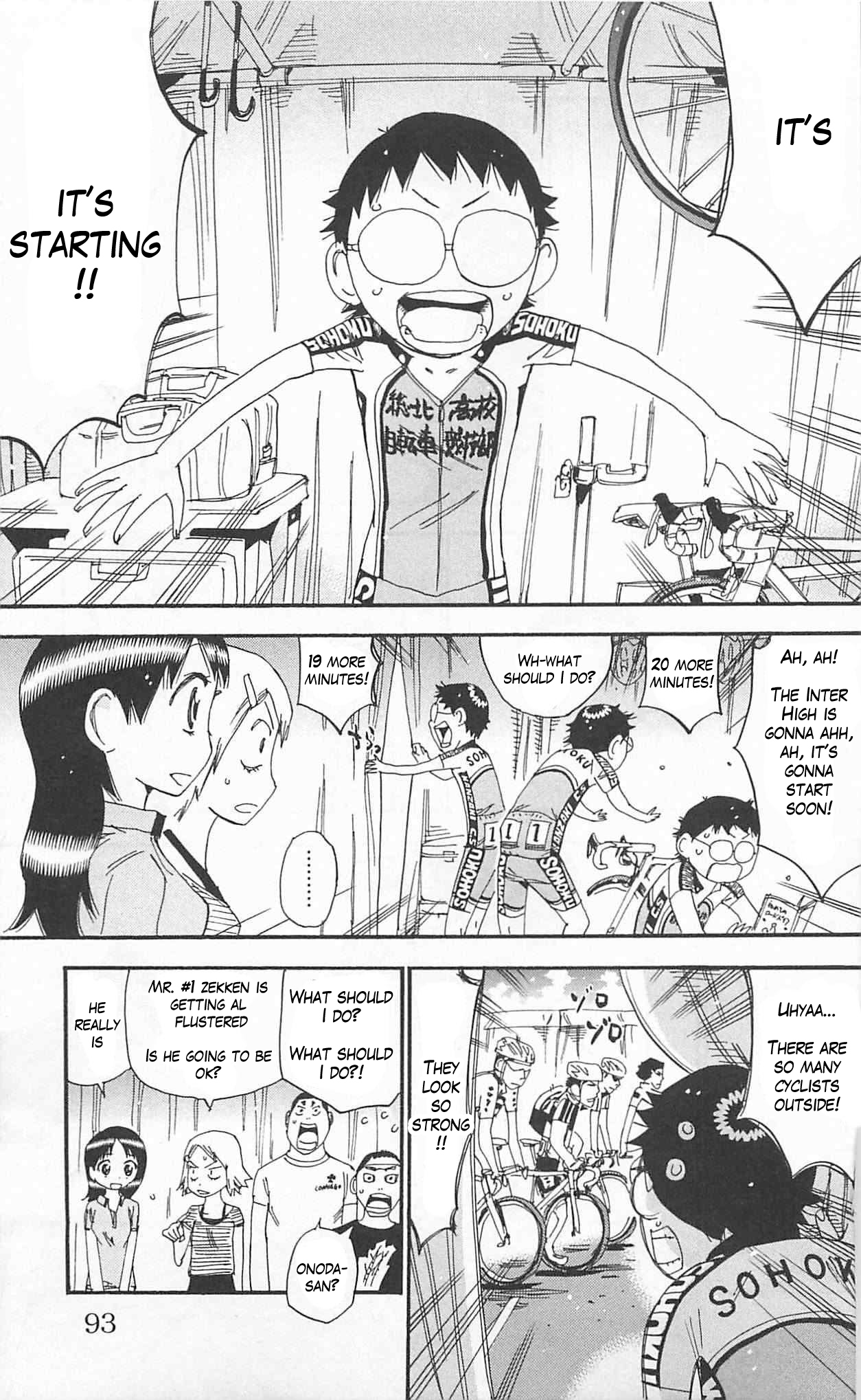 Yowamushi Pedal Chapter 300 page 5 - Chapter 300: The second start